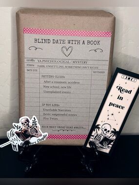 Blind Date With a Book Paperback | YA Psychological Mystery | Dark Unsettling